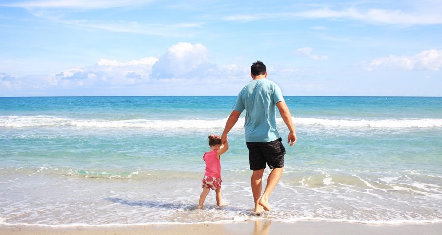 Urlaub mit Papa